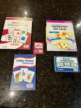 Abeka Homeschool Flashcard Bundle - K5,1,2